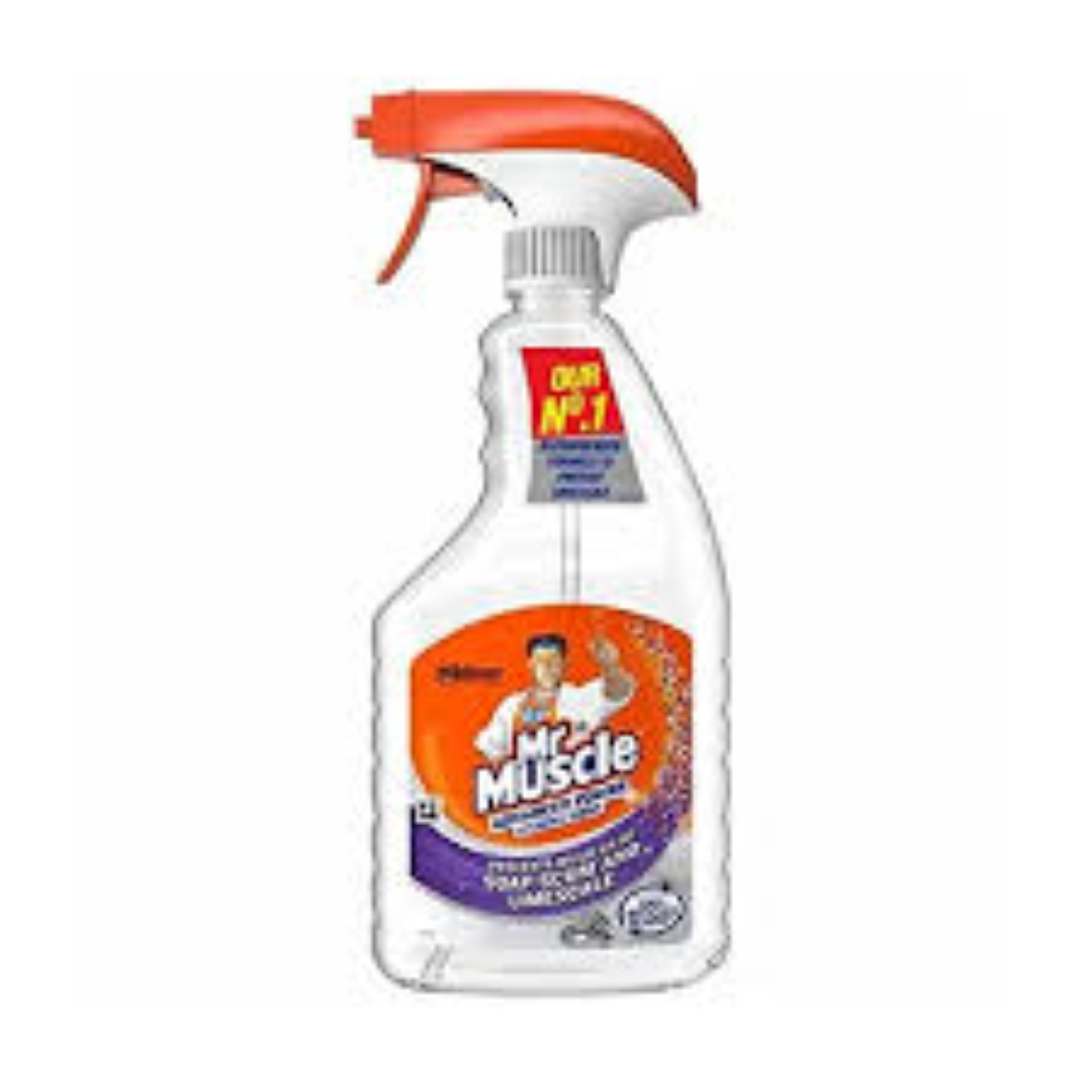 MR.MUSCLE ADVANCED POWER SHOWER SHINE 750ML